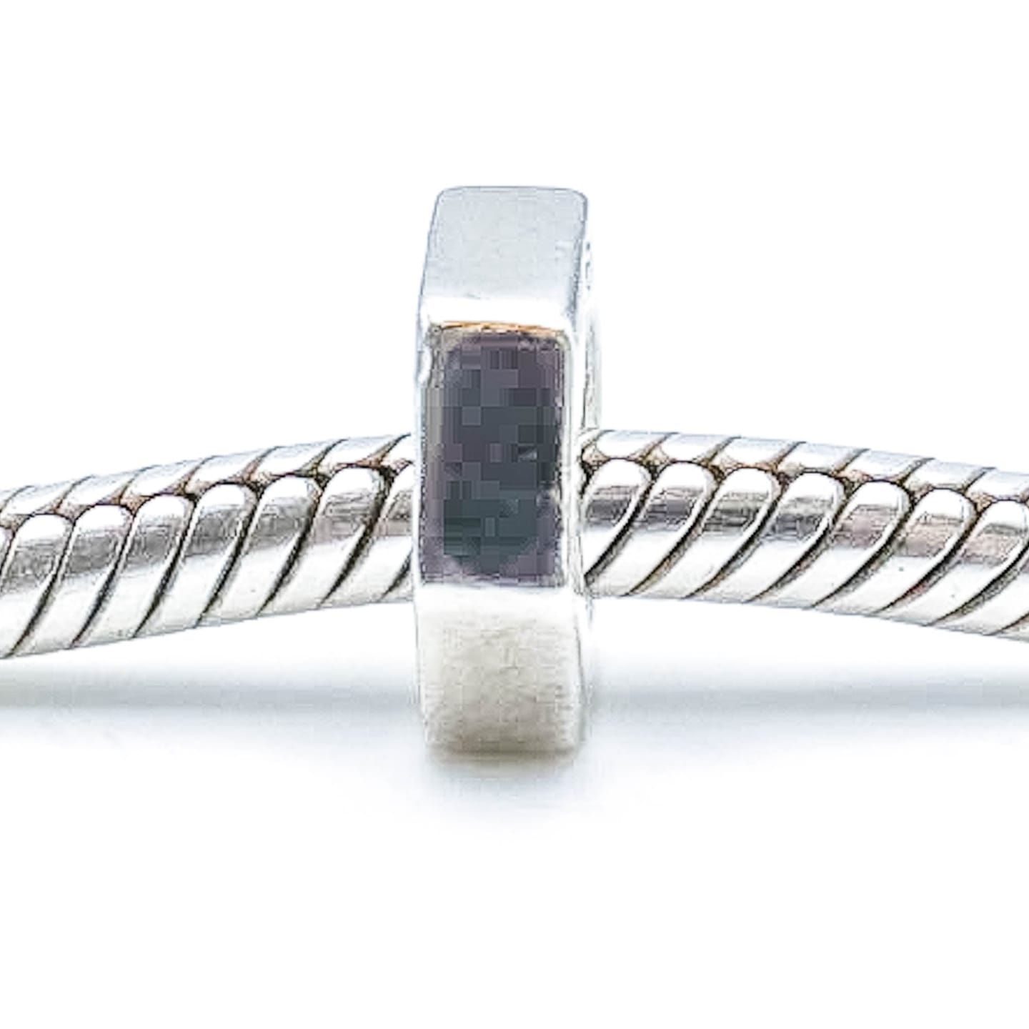 Customer photo review of PANDORA Stop Sign Sterling Silver Spacer