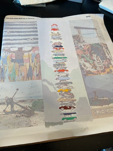 Customer photo review of Custom Paint By Numbers Kit - Upload Your Photo - Brush Set Included