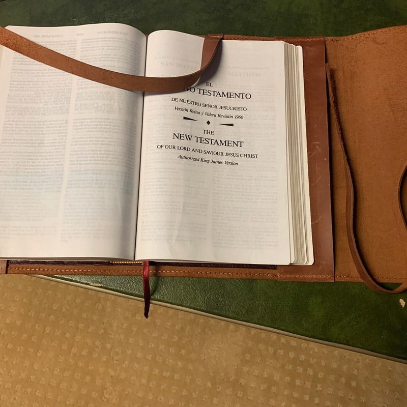 Customer photo review of Bible Cover