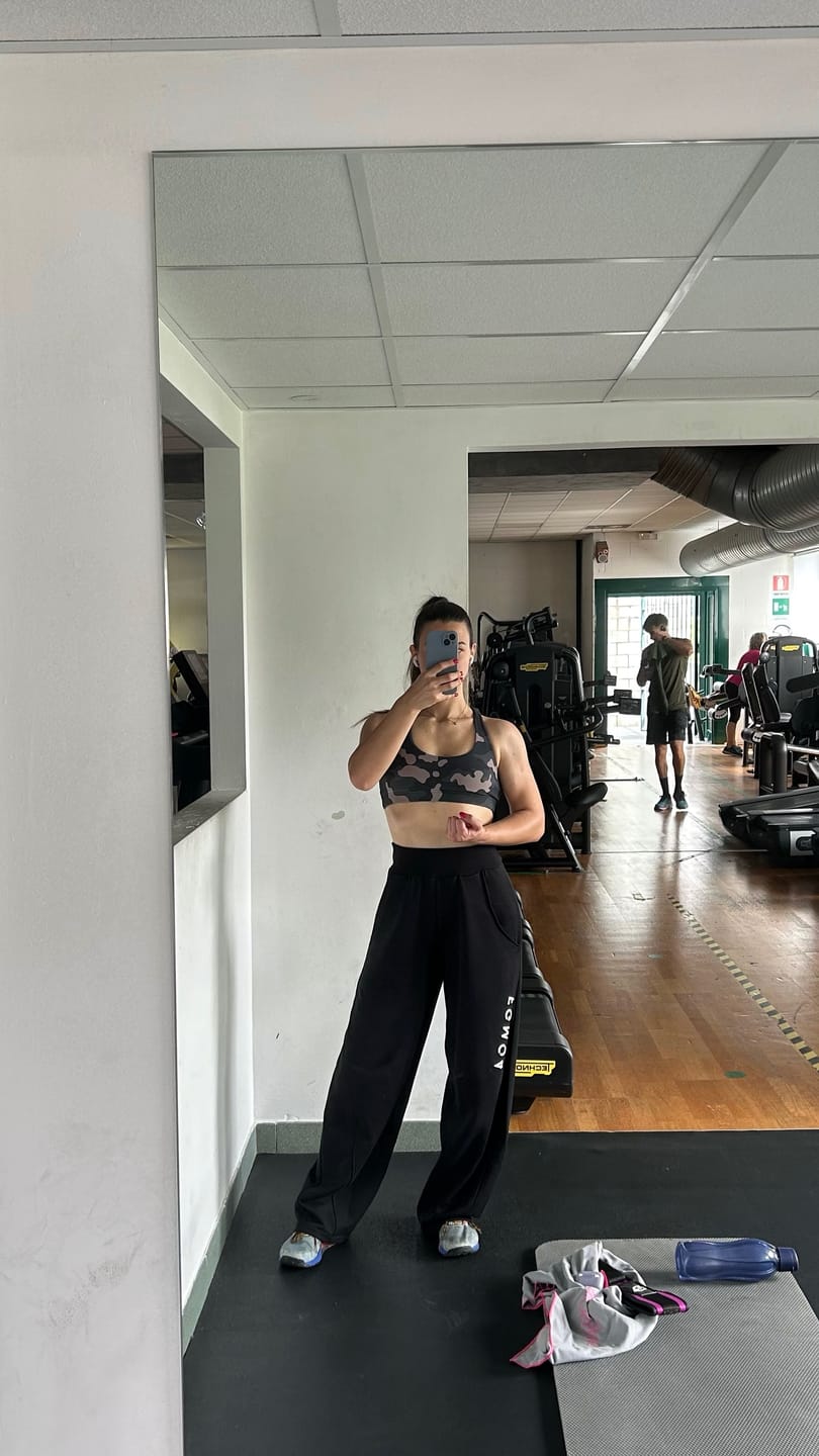 Customer photo review of Pantalone Baggy Ikonic SS 24 Nero