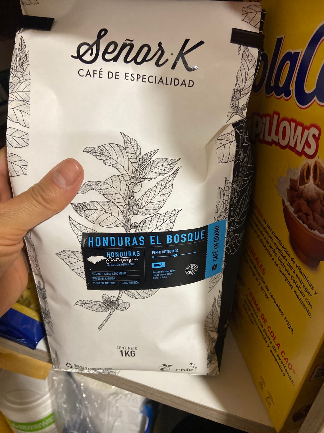 Customer photo review of Café de especialidad de Honduras | El Bosque Bolsa 1 KG