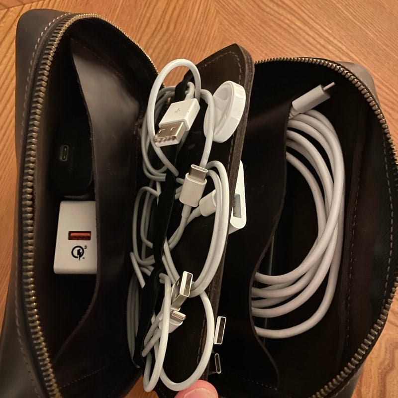 Customer photo review of Cable Organizer