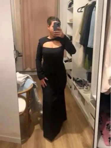 Customer photo review of Esmeralda Maxi Dress