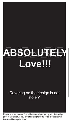 Customer photo review of Custom Logos