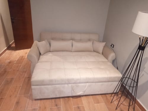 Customer photo review of كنبة سرير خشب زان 85×200سم-SBF31