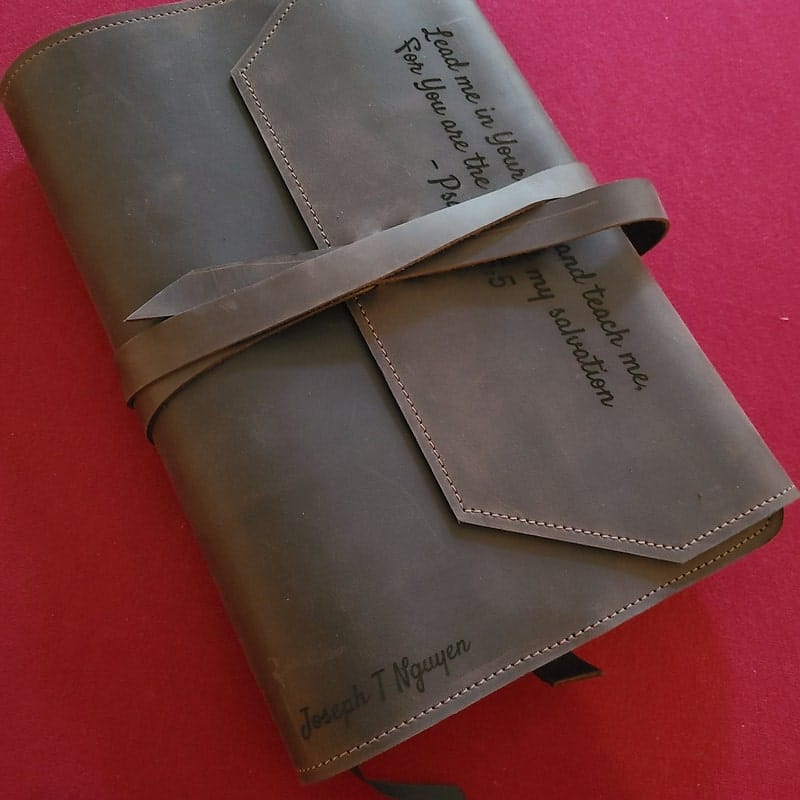 Customer photo review of Bible Cover