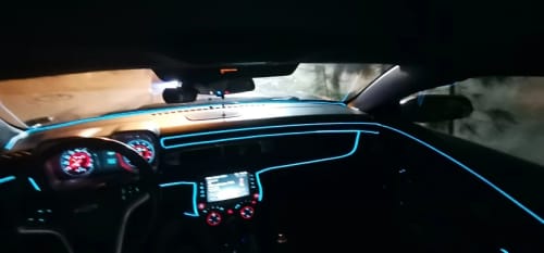Customer photo review of GlowDrive Car Lights