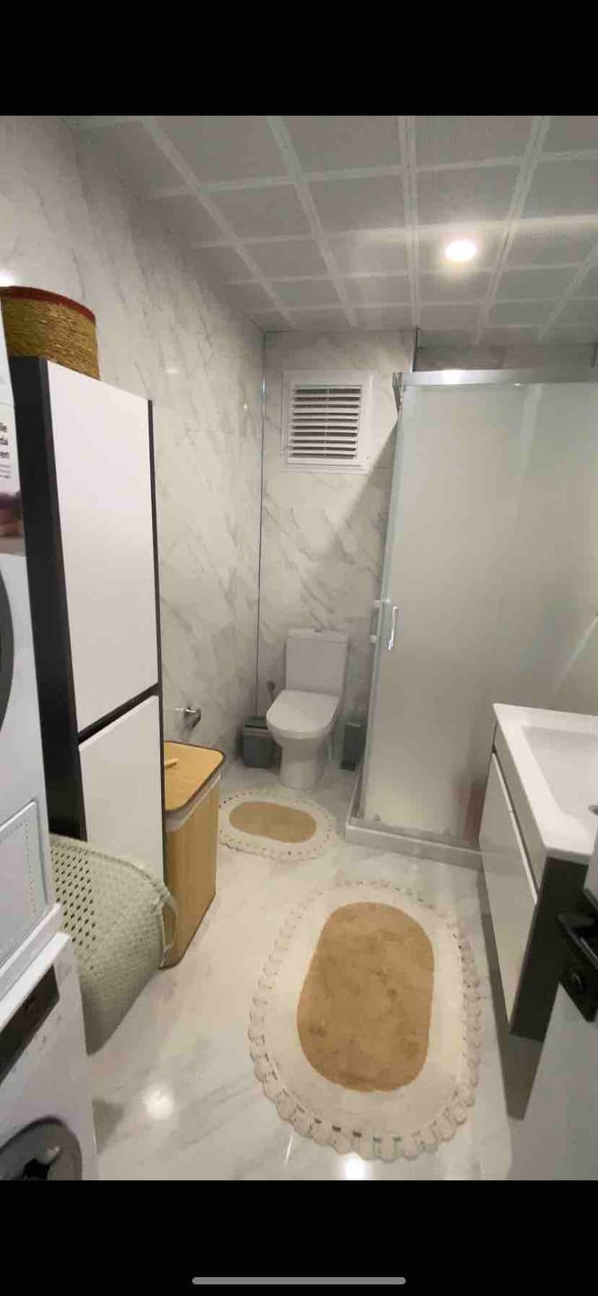 Customer photo review of Bianca 2’li Takım Banyo Paspası %100 Pamuk 40x60 + 60x90 Açık Gri