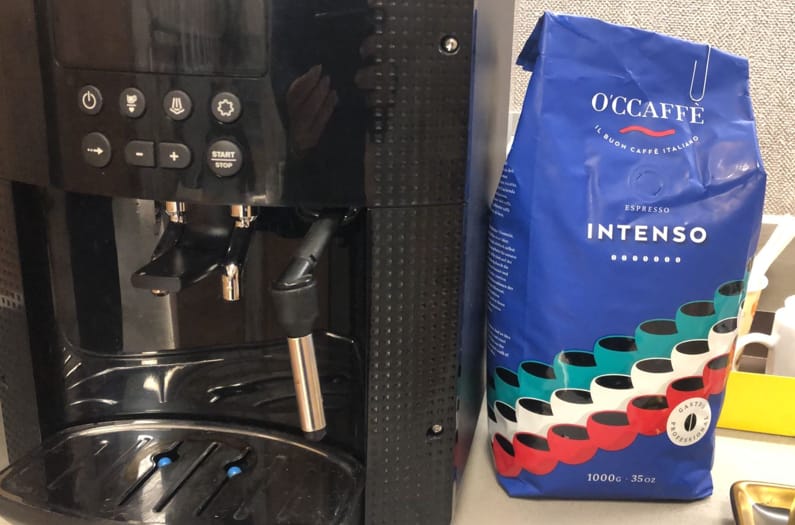 Customer photo review of Occaffe Grano Intenso Professional 1kg
