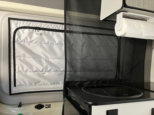 Customer photo review of Revel - Slider Door Shade