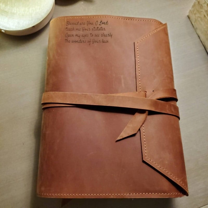 Customer photo review of Bible Cover