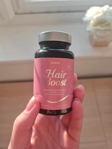 Customer photo review of Hair Boost Formula