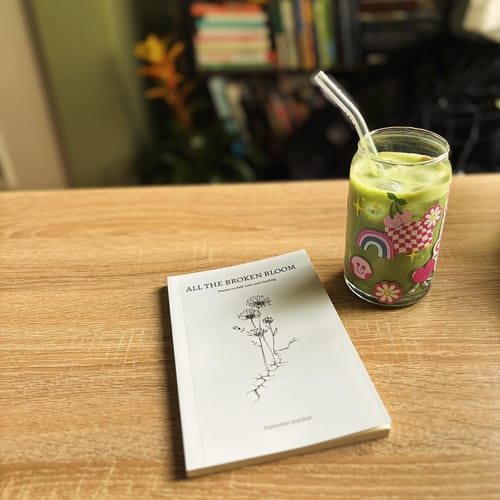 Customer photo review of Washimine Ceremonial Matcha Tea