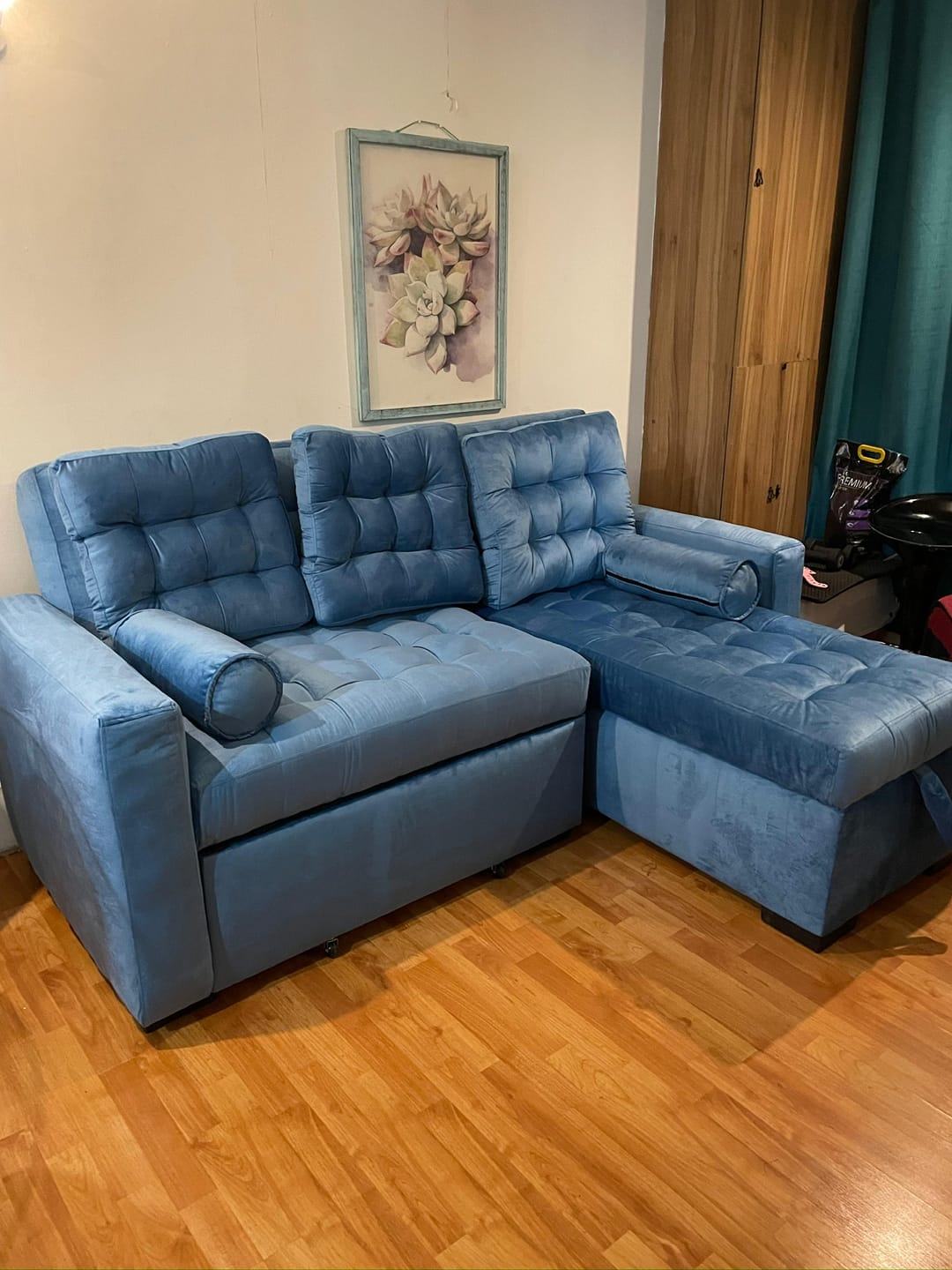 Customer photo review of Sofá cama Praga
