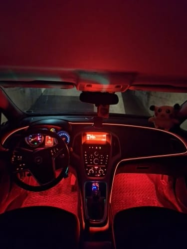Customer photo review of GlowDrive Car Lights
