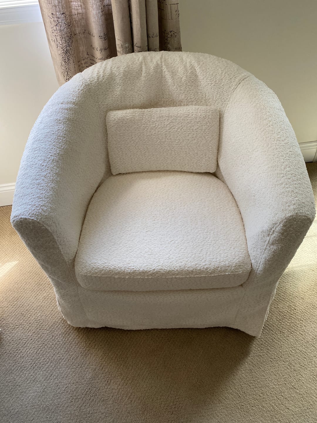 Customer photo review of TULLSTA IKEA Armchair Cover