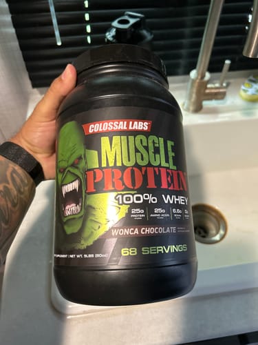 Jason H. review of 5 lbs - 100% Whey Muscle Protein image 1 out of 1