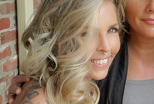 Customer photo review of Whitening Strips (7-day treatment)