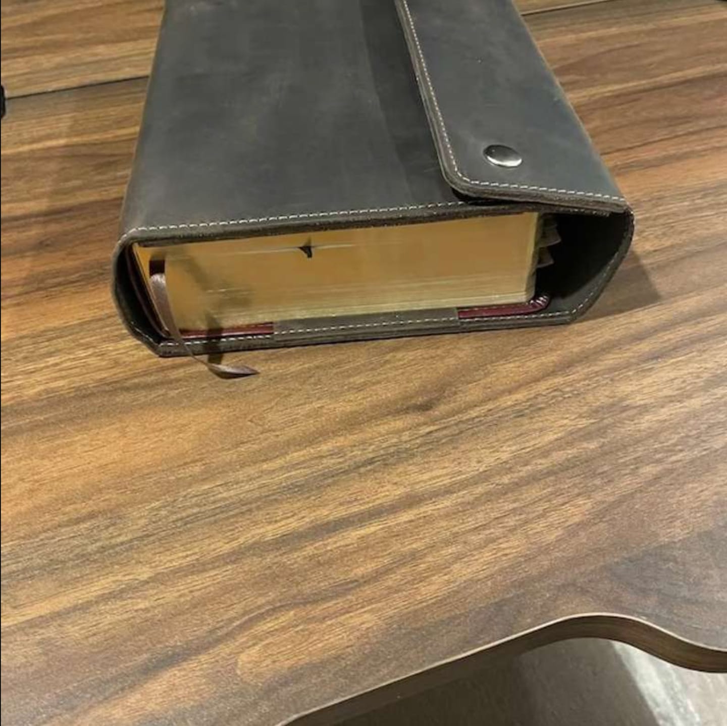 Customer photo review of Bible Rivets Cover