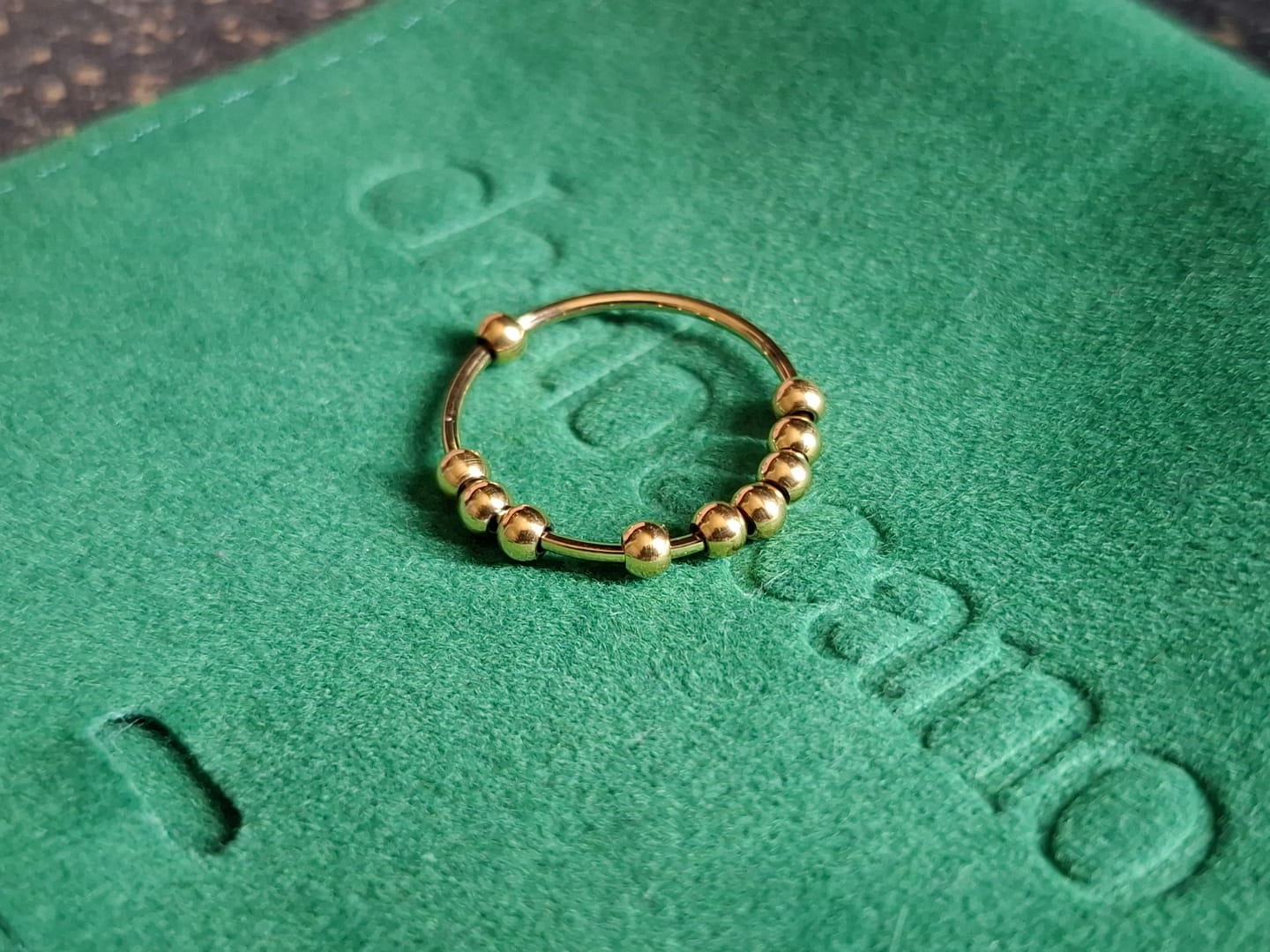 Customer photo review of Anillo Anti-Ansiedad
