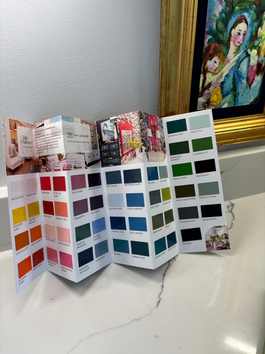 Customer photo review of LuxeLacquer - Color Card