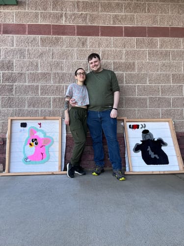 Customer photo review of Tuft Love Group Tufting Classes (Superior, CO)