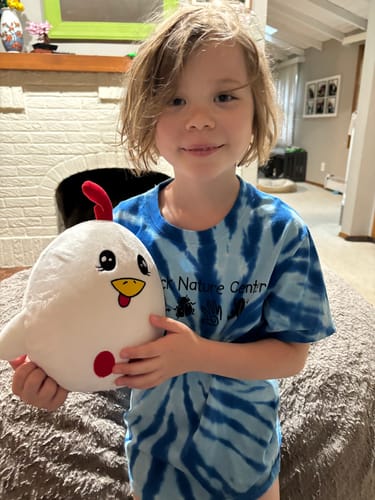 Customer photo review of Chucklz Plushy