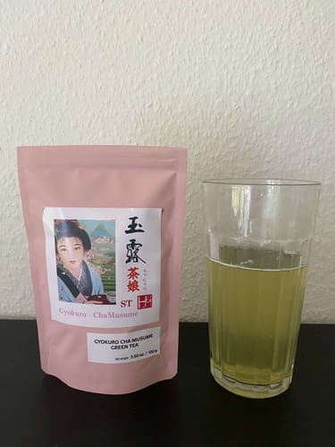 Customer photo review of Gyokuro Imperial Green Tea Cha Musume