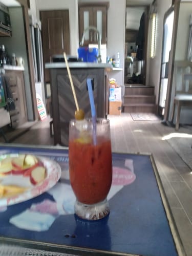 Customer photo review of Sting N' Linger Ghost Pepper Spicy Bloody Mary Mix