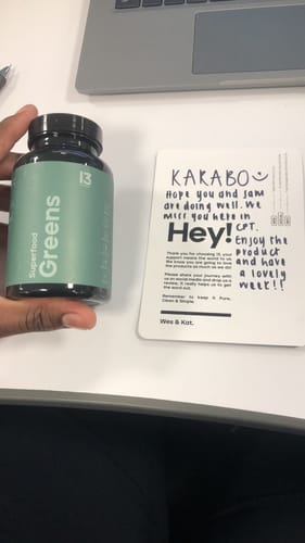 Customer photo review of NEW Superfood Greens