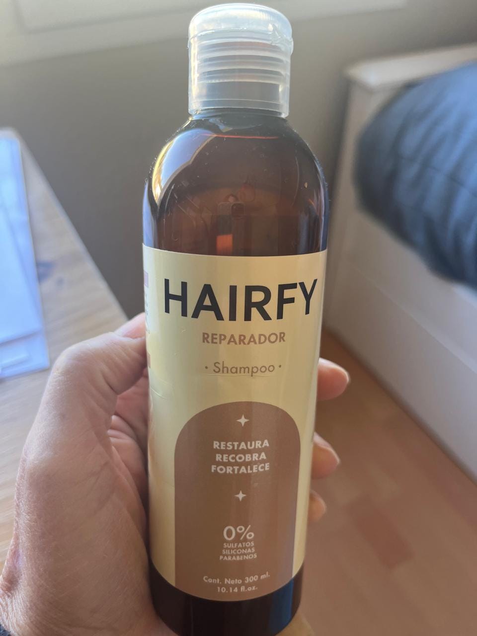 Customer photo review of Shampoo Reparador