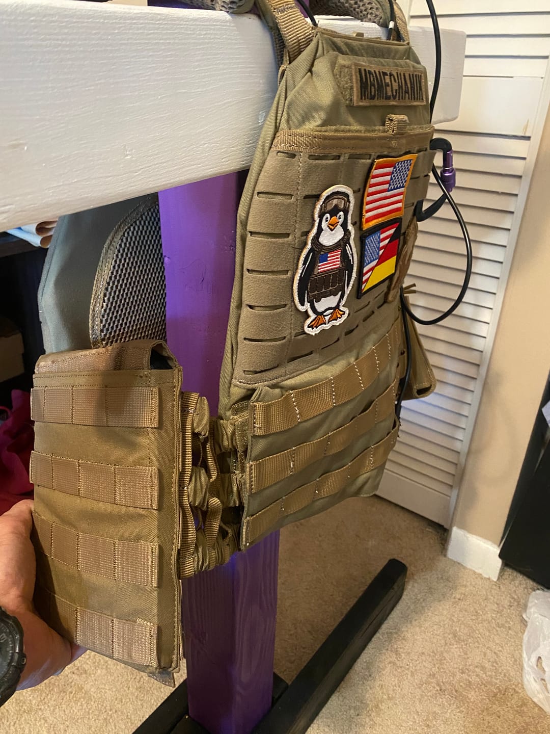 Customer photo review of RTS Tactical Premium Side Plate Pouch Set