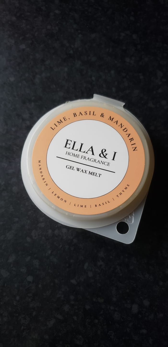 Customer photo review of Lime, Basil & Mandarin Gel Melt