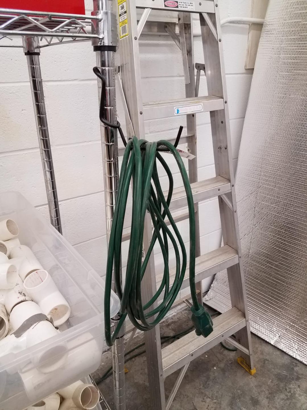Customer photo review of Utility Hanger 5 Pack - Black