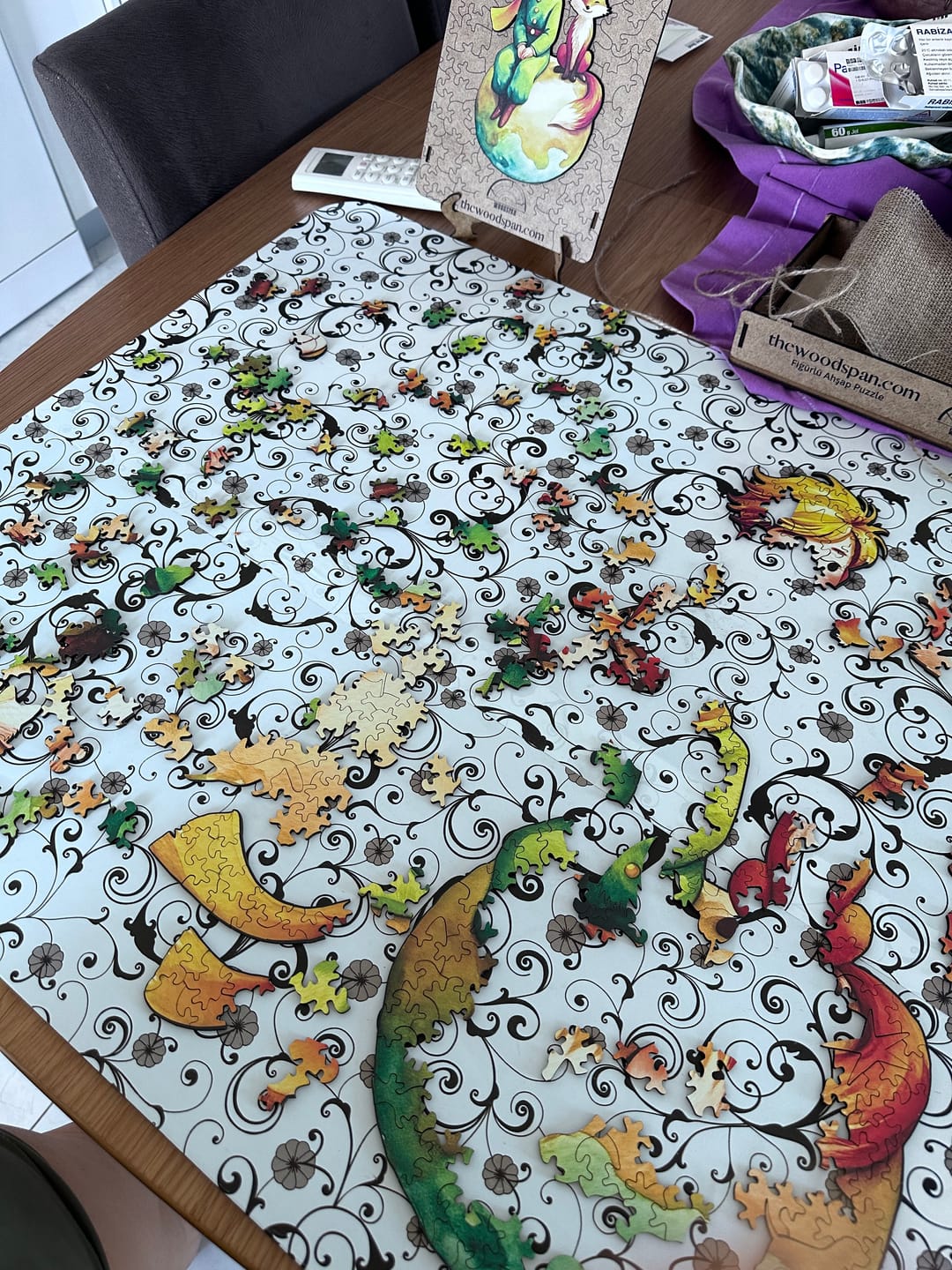 Customer photo review of Küçük Prens - Ahşap Puzzle
