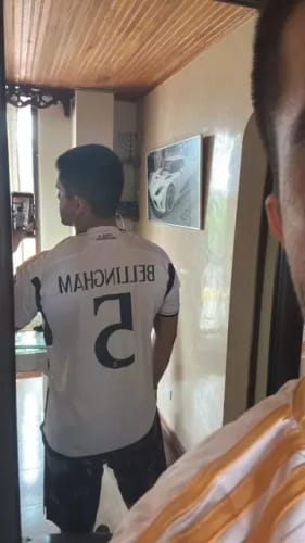 Foto de M.p. con su compra