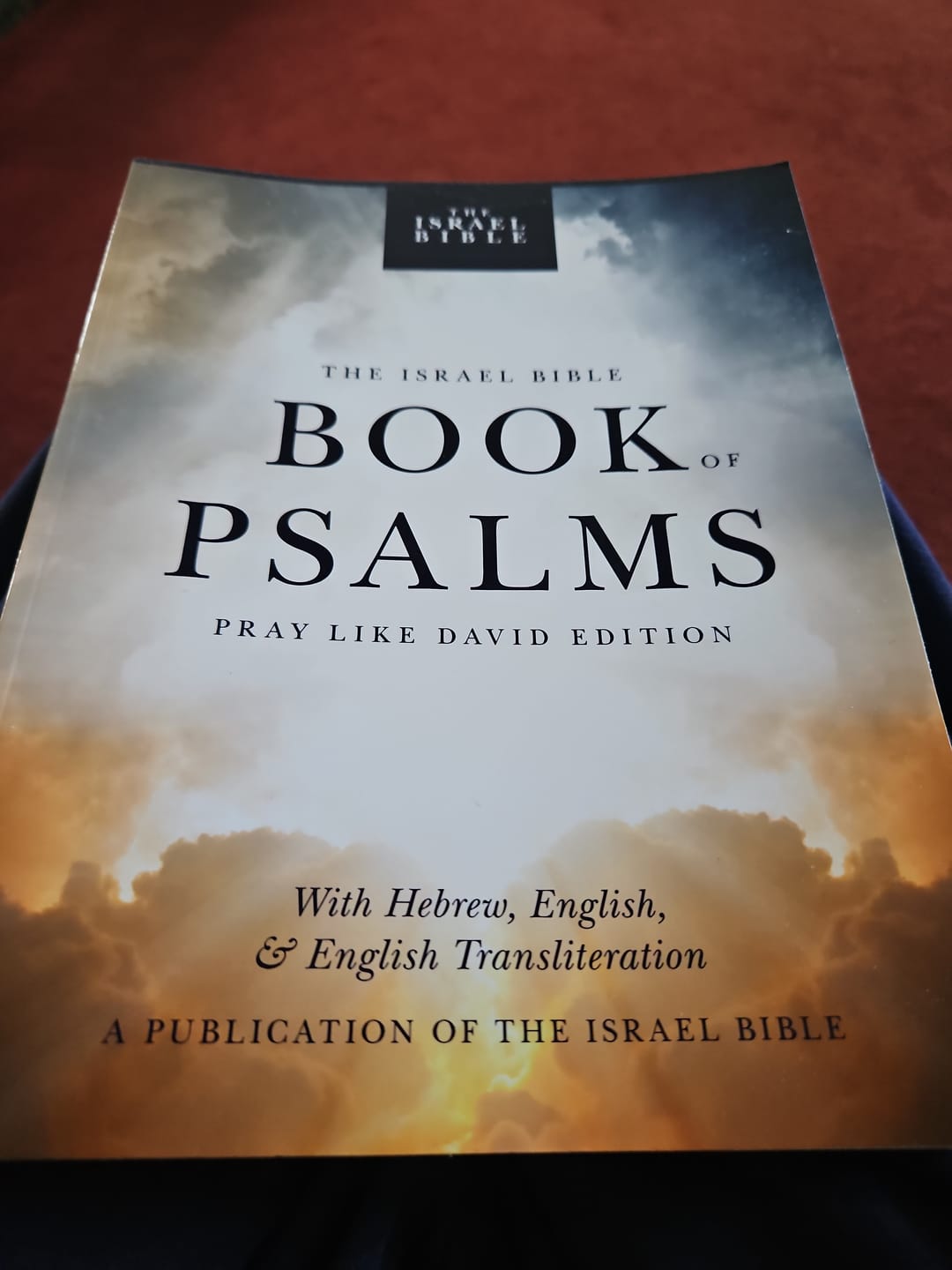 Customer photo review of The Israel Bible Book of Psalms: Pray Like David Edition
