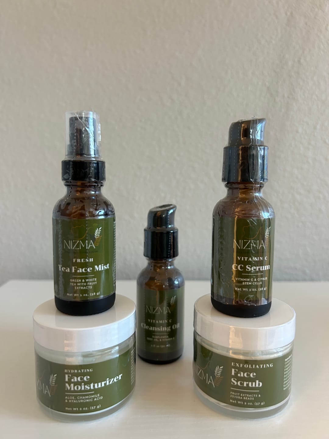 Customer photo review of Vitamin C Cleansing Oil