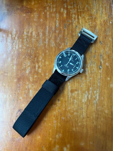 Customer photo review of Glomar Explorer - Hook And Loop Watch Strap