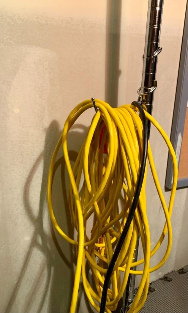 Customer photo review of Utility Hanger 5 Pack - Chrome