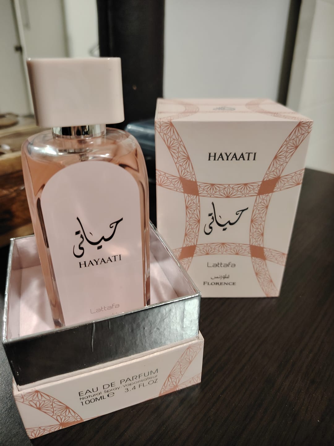 Customer photo review of Hayaati Florence lattafa perfumes