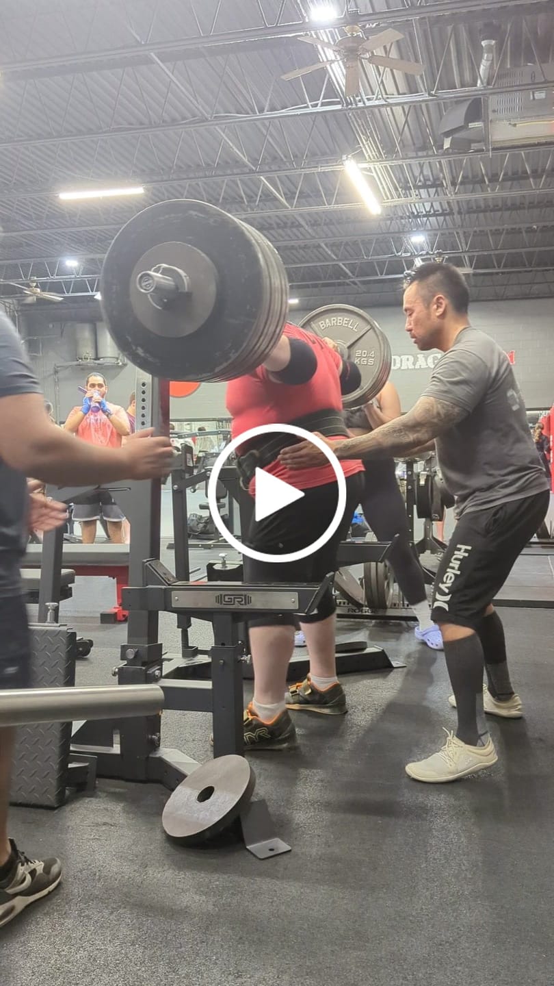 Customer video review of 7MM Inferno PRO Knee Sleeves - EXTRA STIFF NEOPRENE - IPF Approved