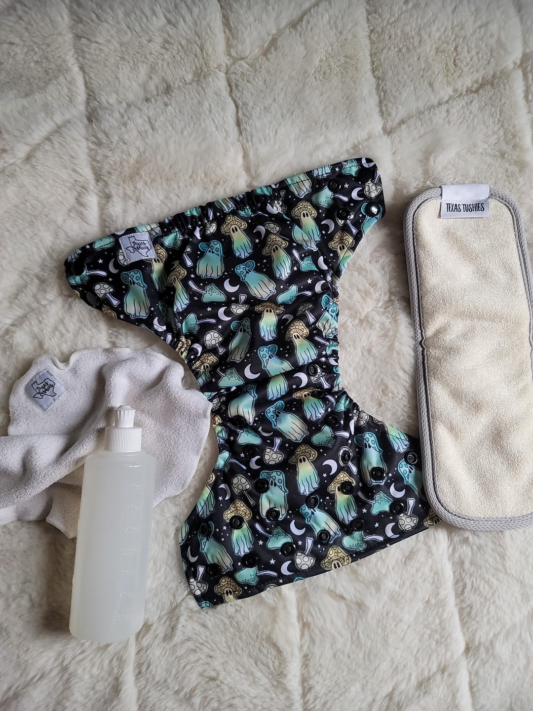 Customer photo review of Tiny Tushies Newborn AIO Cloth Diaper