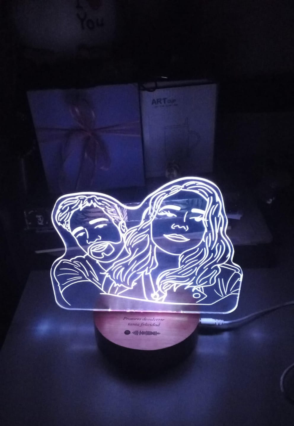 Customer photo review of Lámpara de Dibujo
