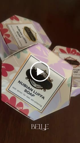 Customer video review of LIGHTENING EGYPTIAN LUFFA SOAP: STRETCH MARKS CELLULITES BLEMISHES
