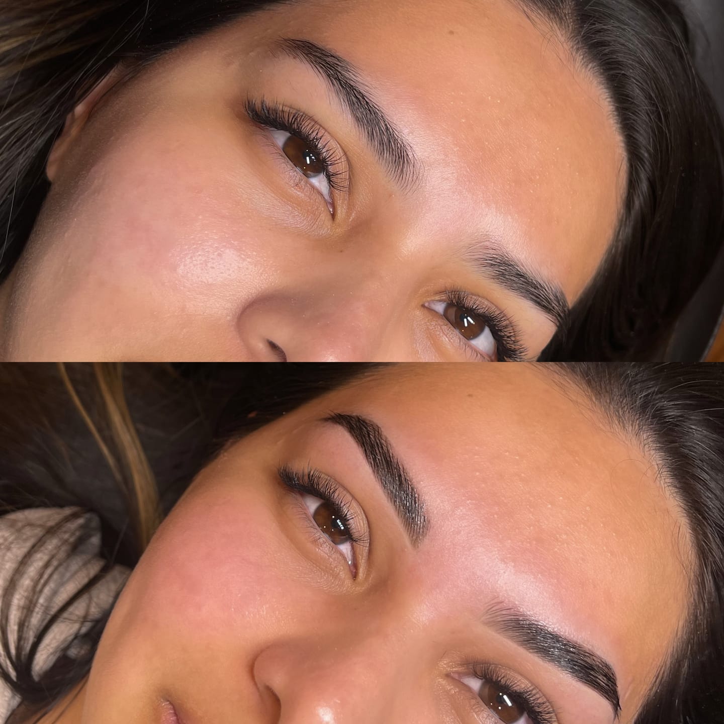 Customer photo review of Deluxe Lash & Brow Balm