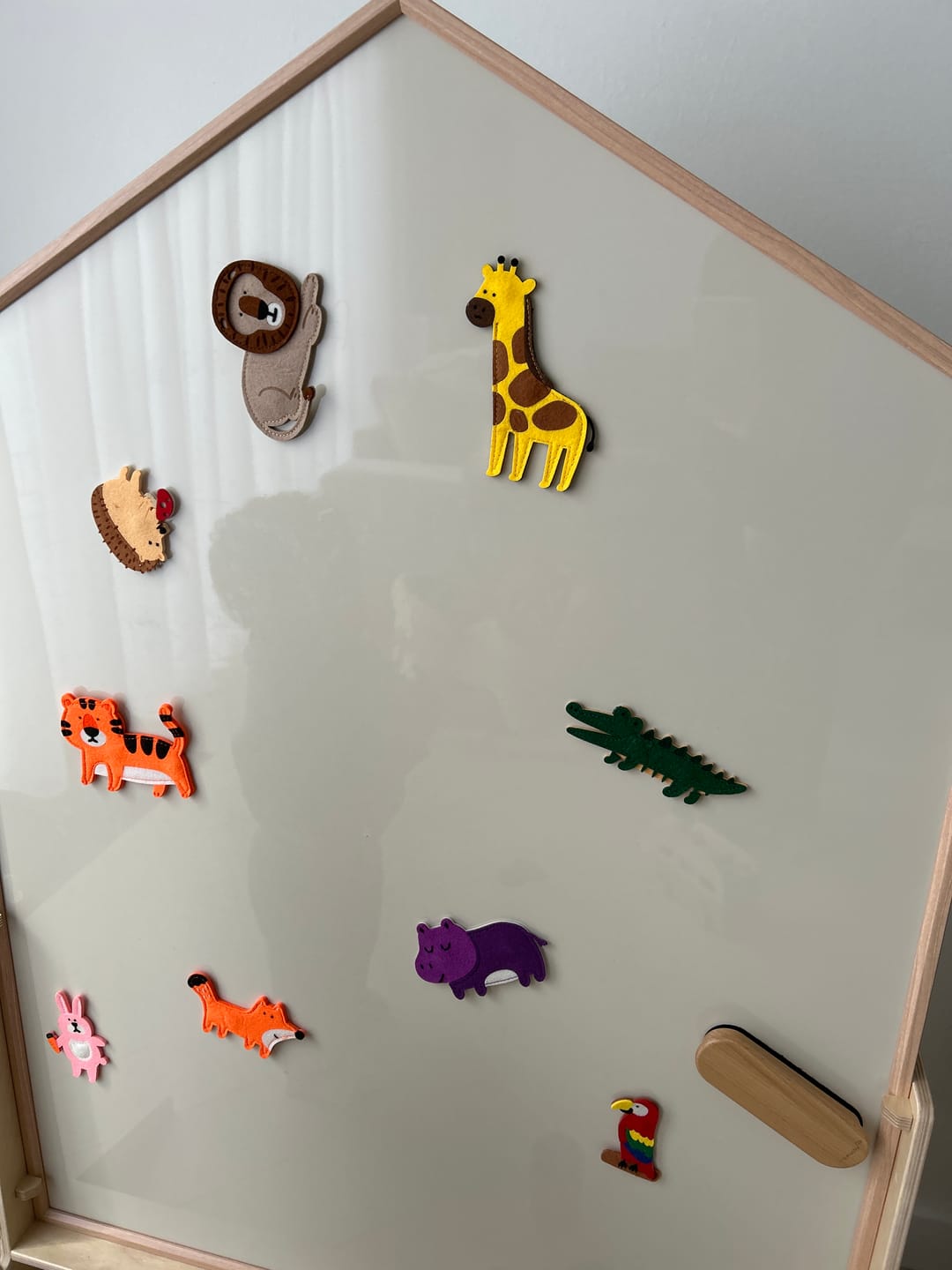 Customer photo review of Magneetset - vilt - dieren