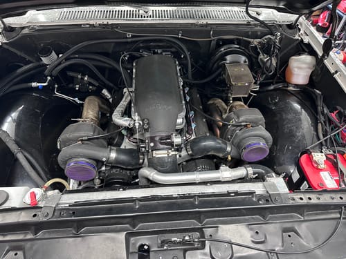 Customer photo review of Top Loader Billet Oil Catch Can (Dual 10AN Port) 32-100