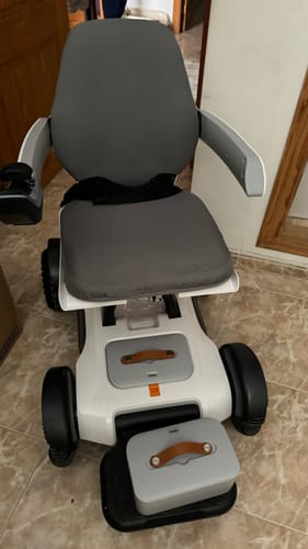 Customer photo review of Silla plegable Eléctrica de Ruedas Mobility folding, sillas eléctricas para discapacitados