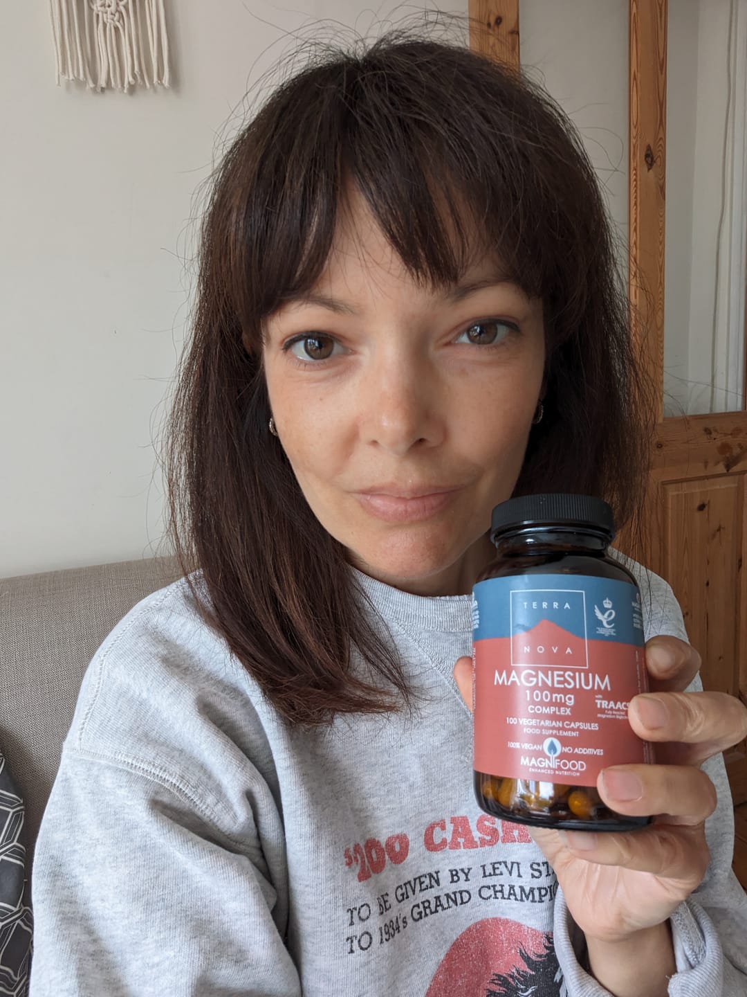Customer photo review of Magnesium Bisglycinate -  100 capsules